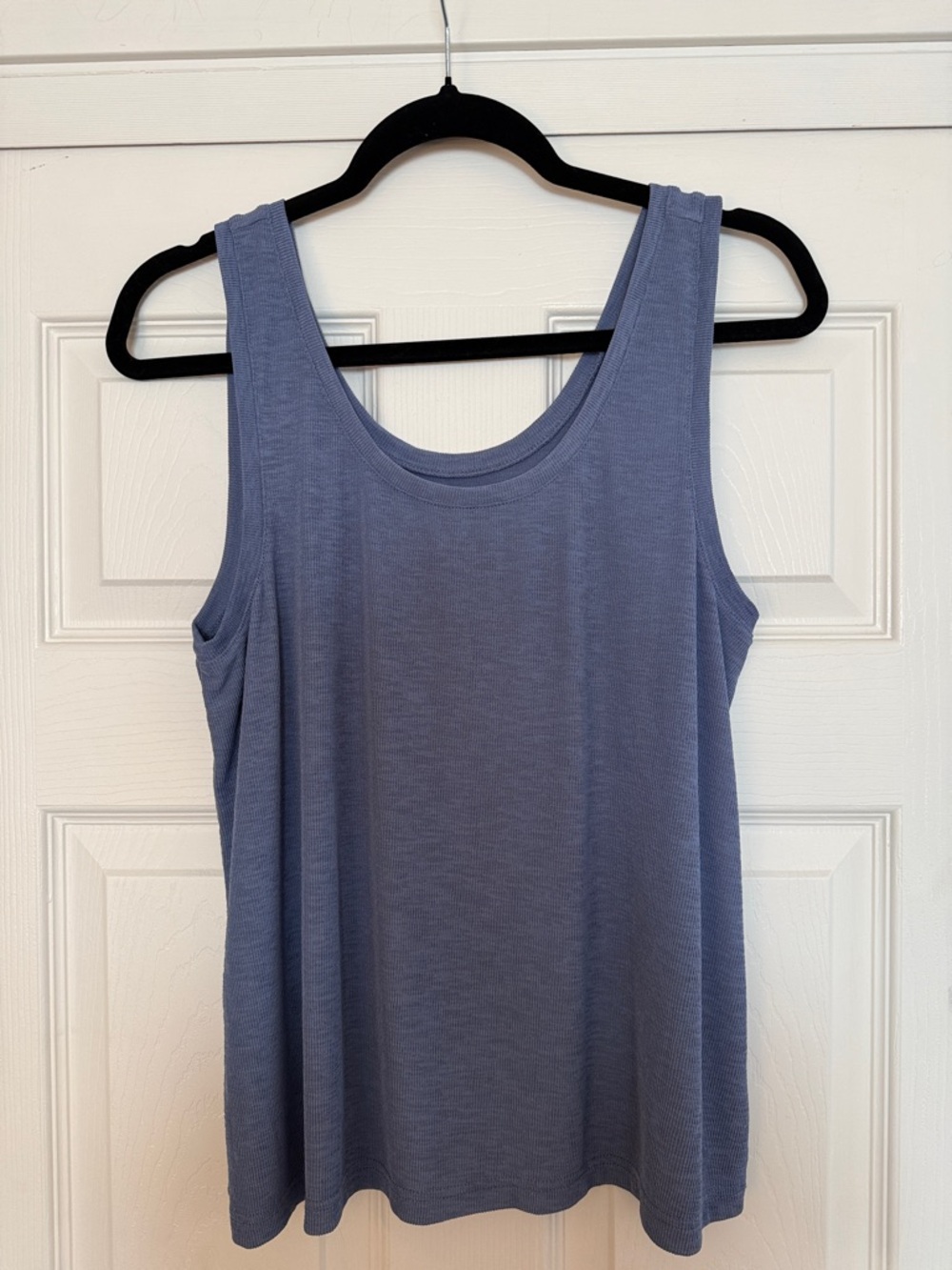 Madewell Scoop Neck Tank Top - Slate Blue